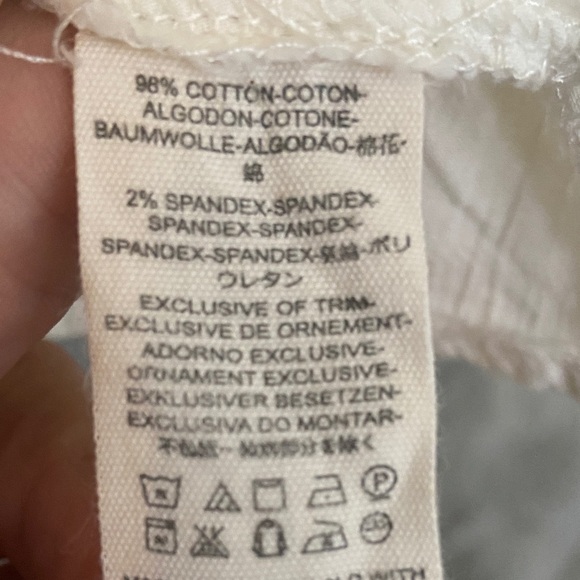 FREE PEOPLE/We The Free Small Cream Button-Up Blouse - Picture 5 of 6